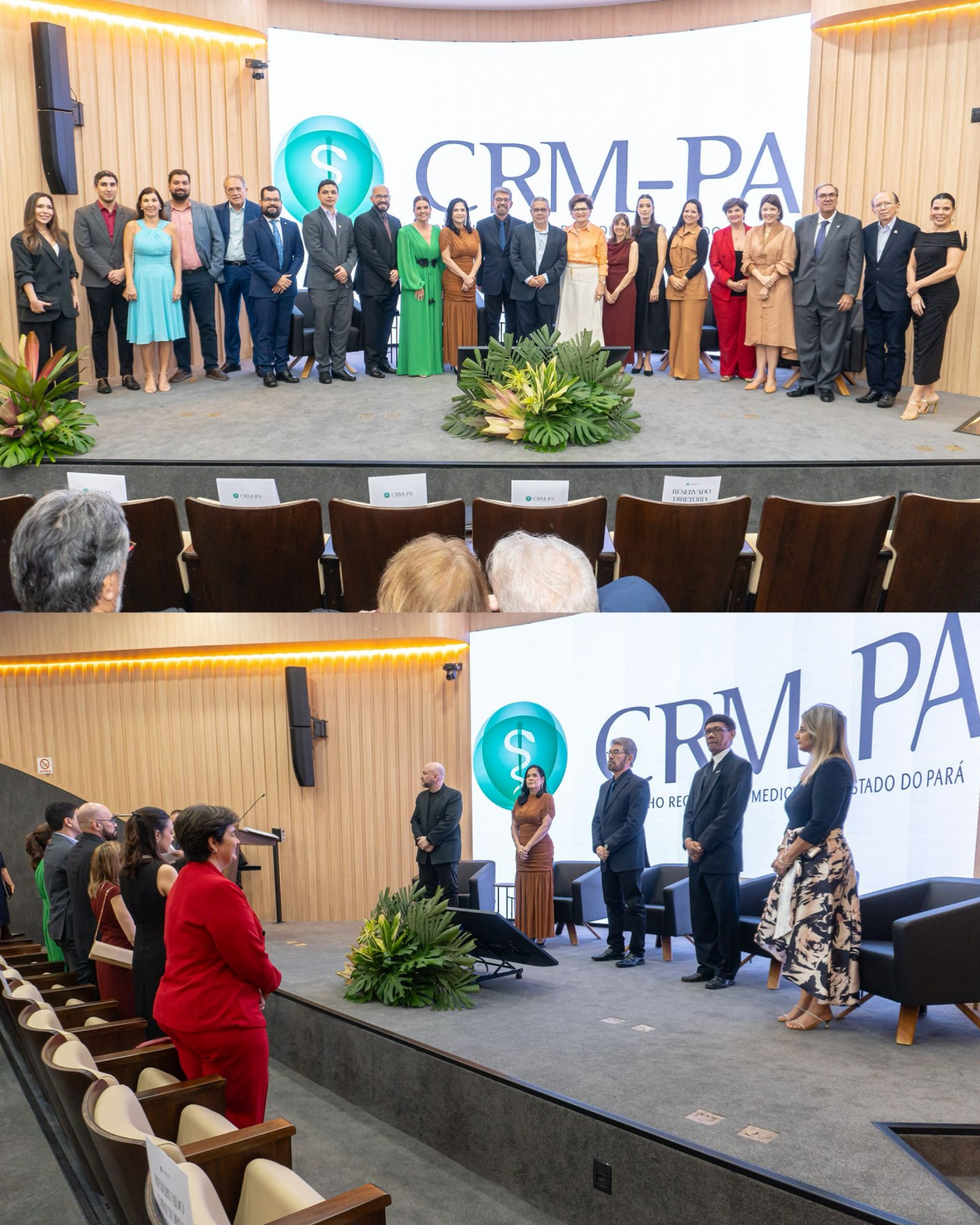 Sindmepa Marca presença na posse da nova diretoria do Conselho Regional de Medicina (CRM)